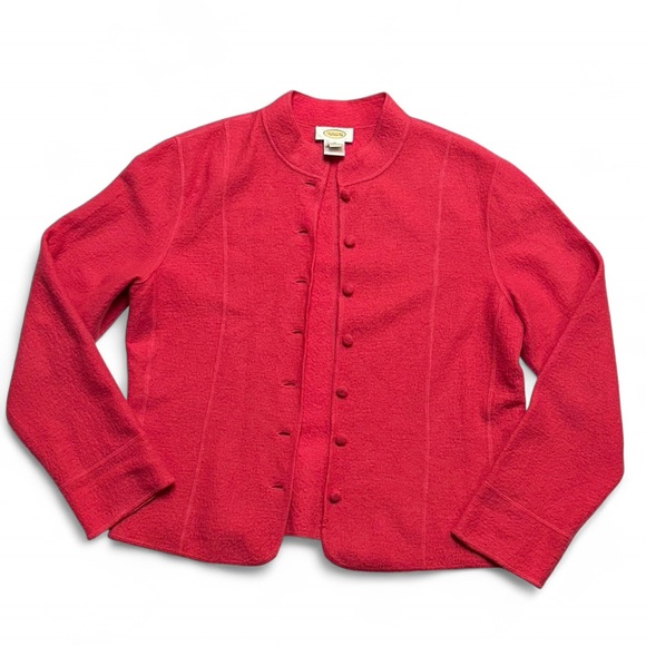 Vtg Talbots Women's Wool Jacket - Picture 2 of 8